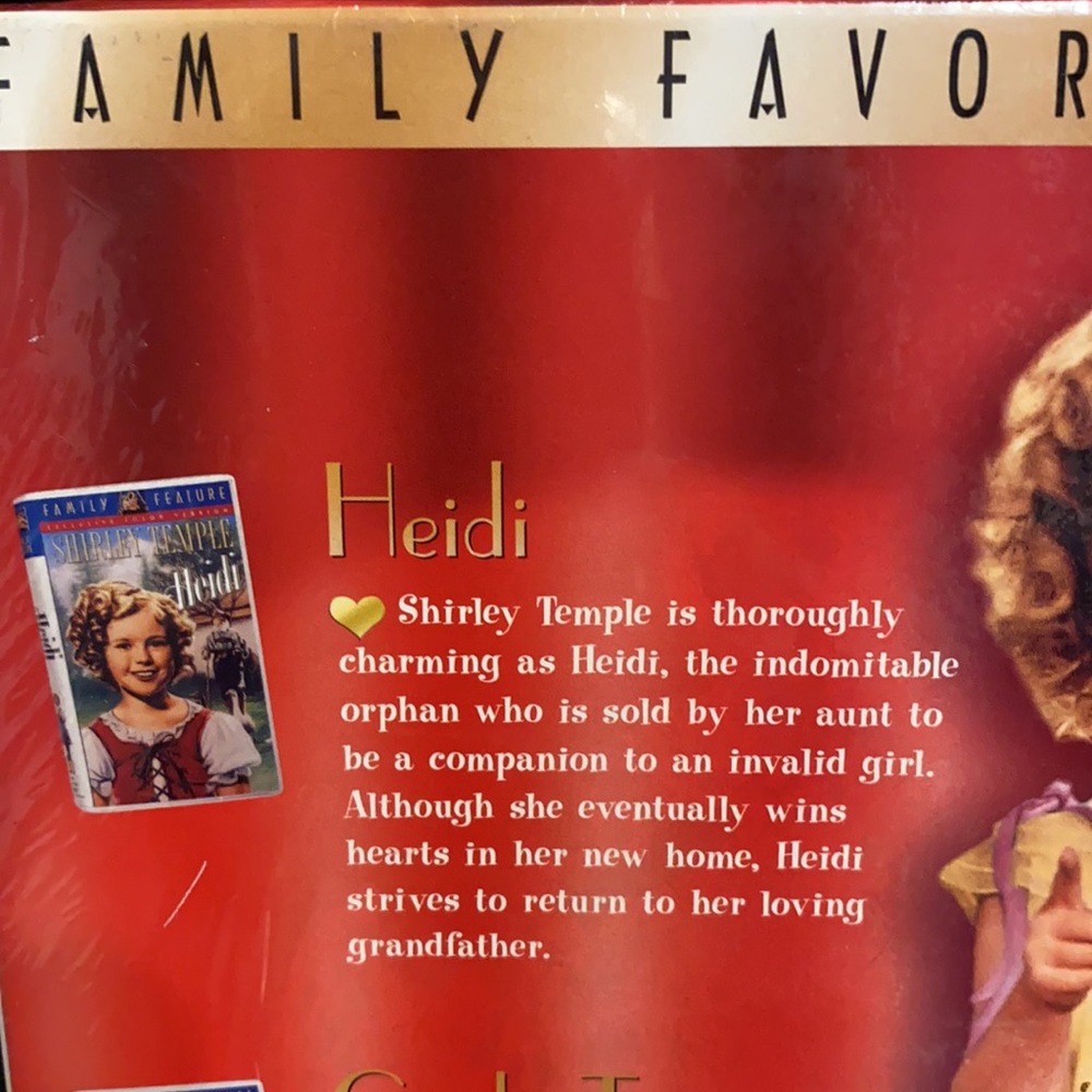 SHIRLEY TEMPLE, Triple-Pack Movie Collection - Picture 3 of 7